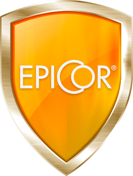 Escudo con logo de epicor